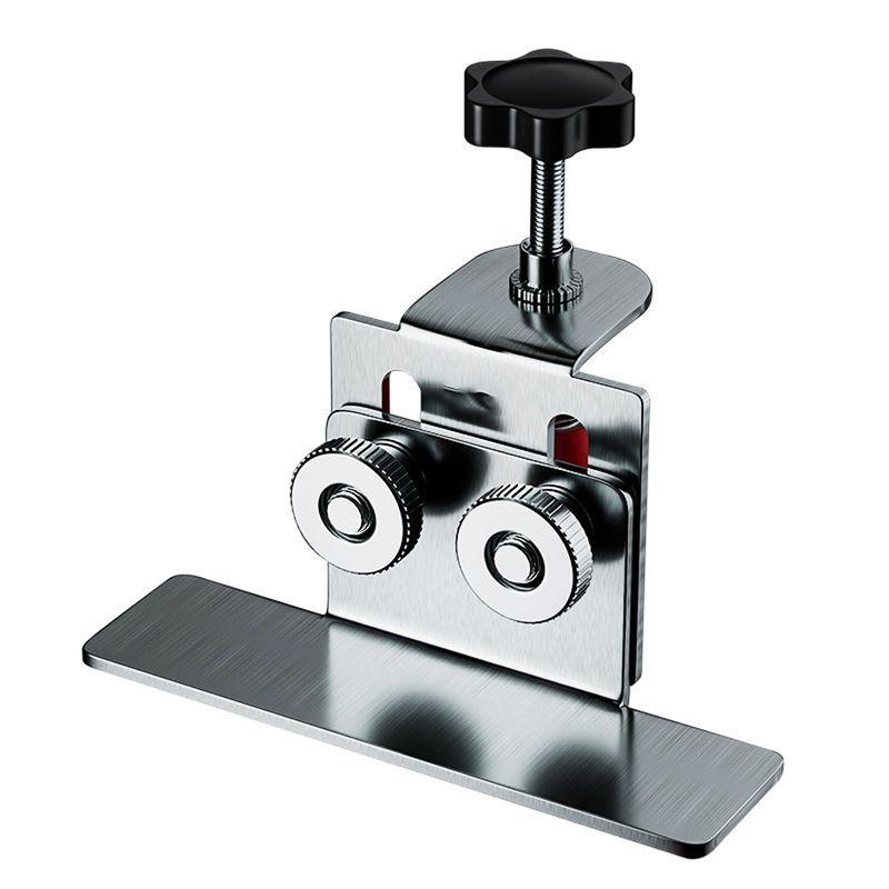 Jig di montaggio per ante di armadietti in acciaio inossidabile Jig di installazione per ante di armadietti per lavorazione del legno, strumento di posizionamento rapido per ante di armadietti_voghion.com
