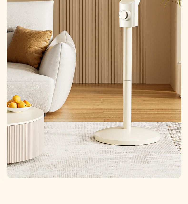 Air Circulator Fan - Ultra Quiet Floor Standing Fan For Home 3-Speed Adjustable With Powerful Airflow Energy Saving & Wide Oscillation_voghion.com