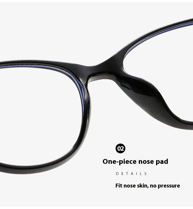 Ramă de ochelari metalică ultra-ușoară, ochelari de miopie cu formă neregulată, nemagnetici, ochelari de vedere pentru studenți cu fața goală TR1602_voghion.com