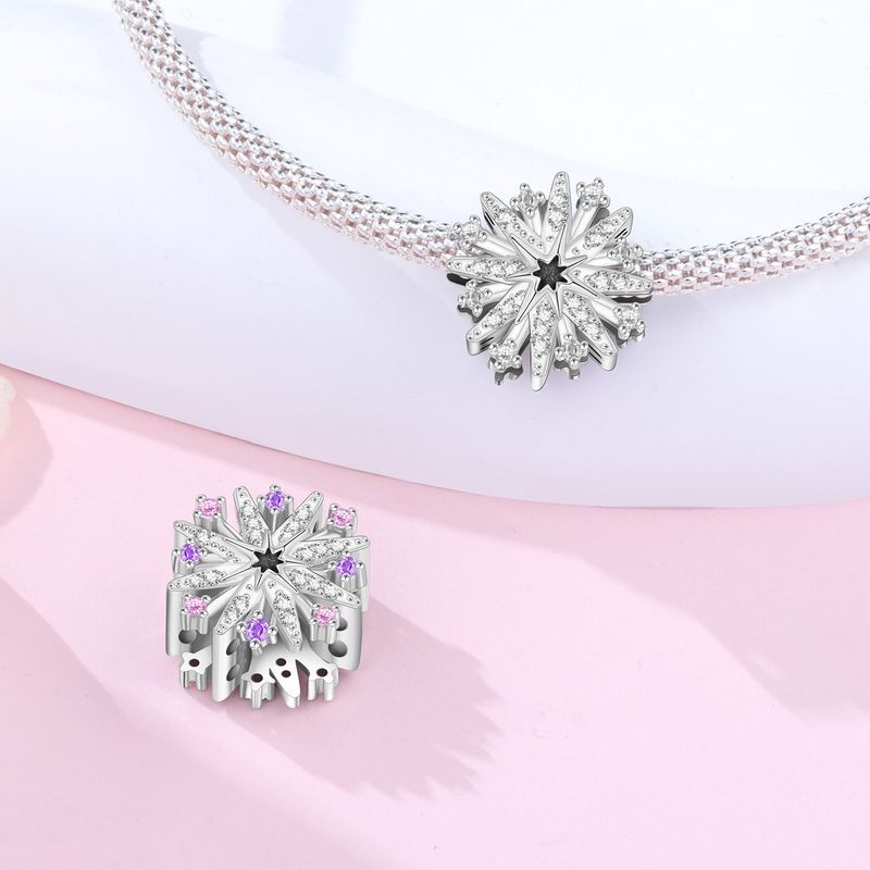 Joyería para mujer, pulsera, accesorios, amor, madre e hija, notas musicales, fuegos artificiales, sirena, dije colgante, cuentas, cobre, plata_voghion.com