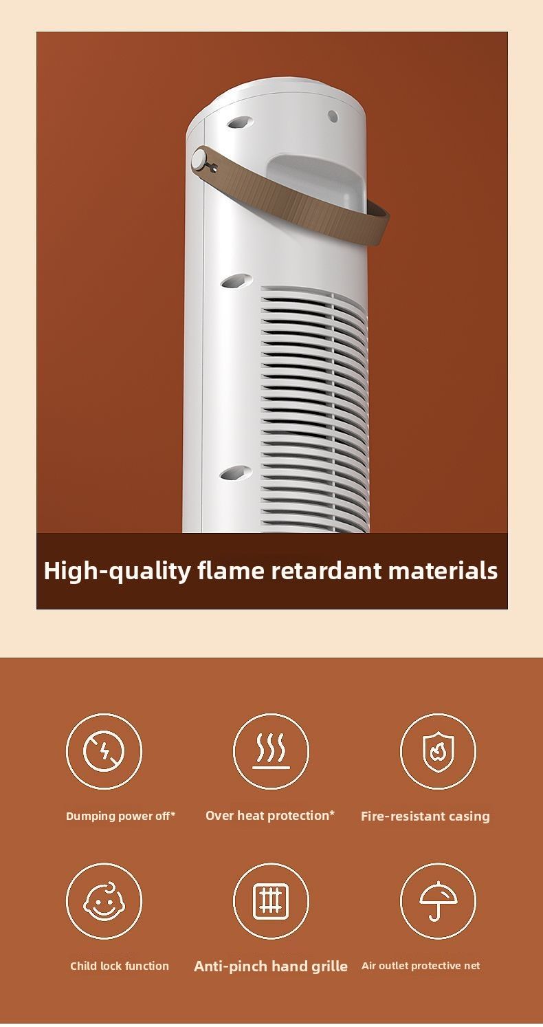 Instant Carbon Fan Intelligent Temperature Voice Control Fast Heating 2025 New Model Heater_voghion.com