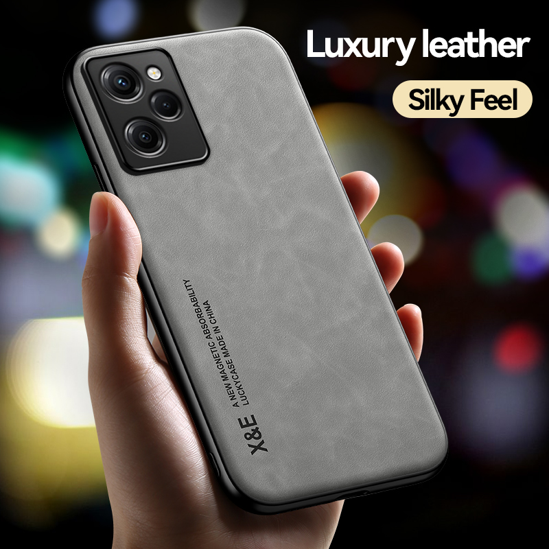 Per Redmi Note 12 4G Custodia in pelle Pelle di pecora Texture Cover posteriore Cornice morbida Custodia antiurto per Redmi Note 12 Pro Plus Turbo_voghion.com