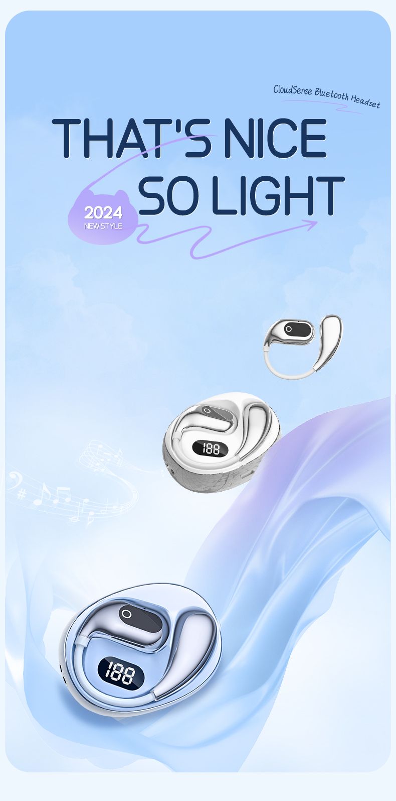 144-Language AI Translator Headphones Bluetooth 5.3 Wireless Two-Way Real-Time Translation For Business Global Travelers Earbuds_voghion.com