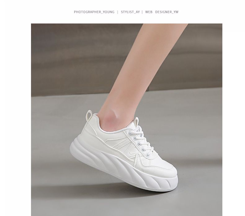 Scarpette bianche per bambini, studenti, tempo libero, sportive, versatili, da strada_voghion.com