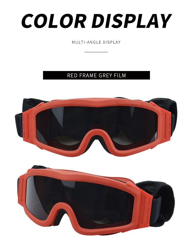 New High-quality Firefighter Goggles Set Made Of High-temperature Resistant Material, CS Tactical Goggles, And Outdoor_voghion.com