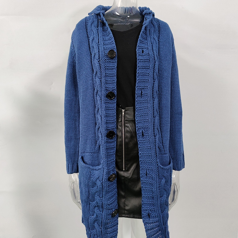 Dameskleding damesvest losse grote maat trui jas lang vest_voghion.com