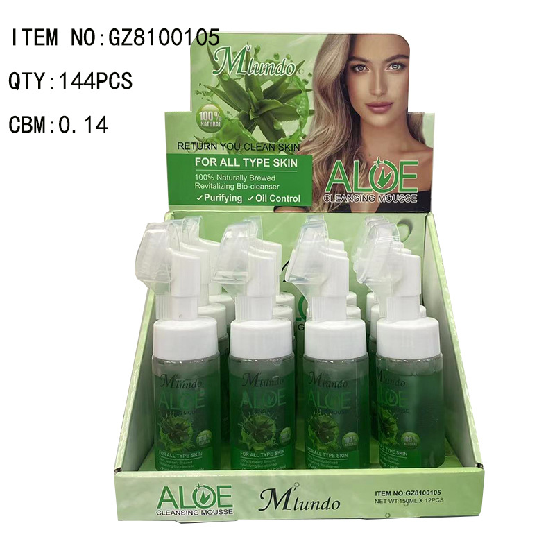 Mlundo Soft Brush Head Remover Schaum Mousse und Entfernen von Cleansing Multi Bubble Makeup_voghion.com