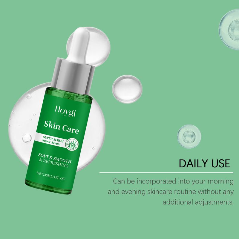 HOYGI Essence de soin hydratante douce et nourrissante pour le visage, rafraîchissante et non grasse_voghion.com