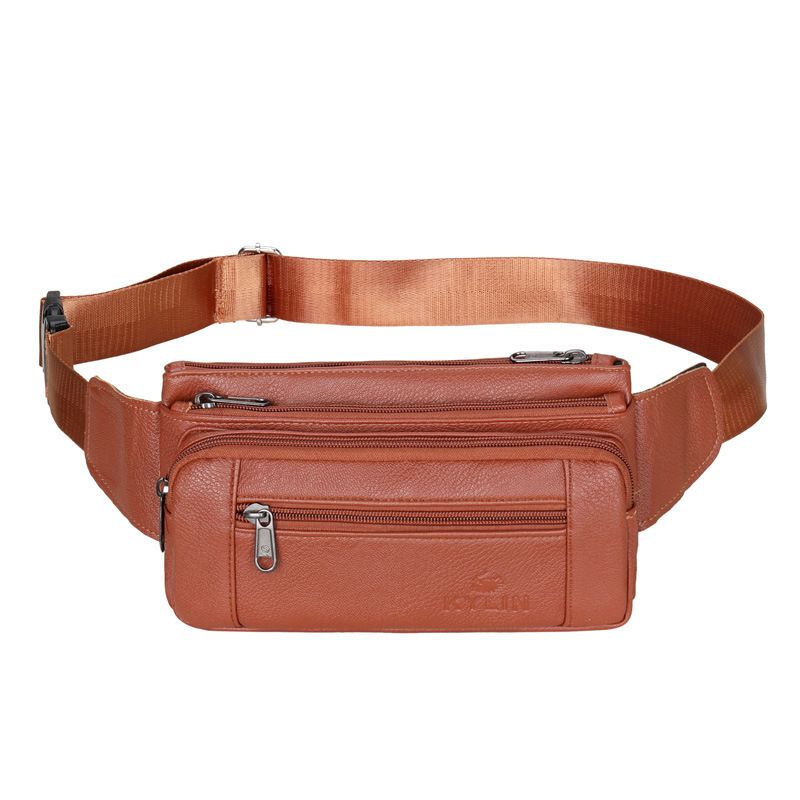 Versatile Waist For Men, Large Capacity Shoulder Multifunctional Casual Cash Bag, Commuter Crossbody Bag_voghion.com