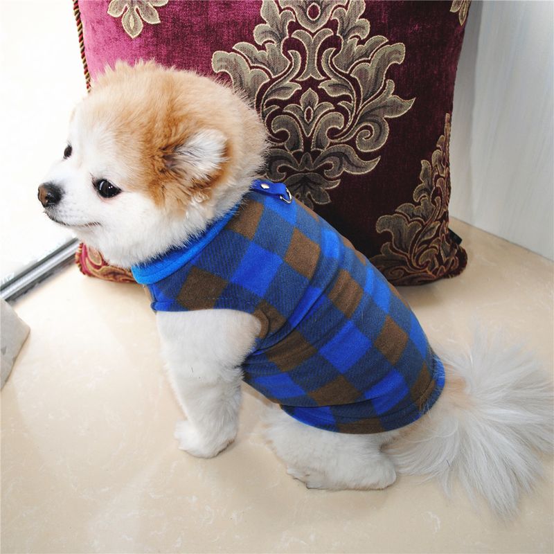 Abbigliamento per animali domestici diretto dalla fabbrica, per cani, autunno e inverno, in pile polare, fibbia di trazione, 27 colori brevettati, saranno oggetto di indagine_voghion.com