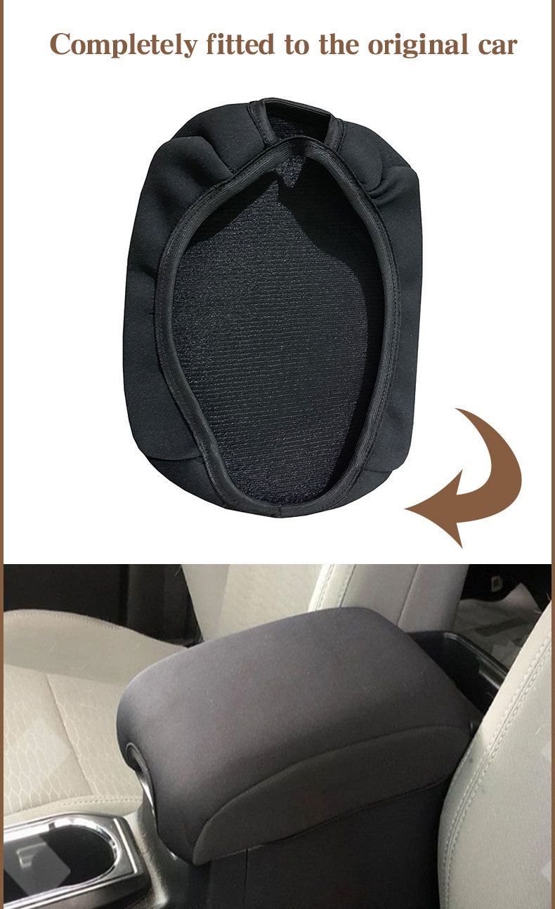 Abdeckung für die Armlehne der Mittelkonsole, wasserdicht, Neopren-Armlehnenbezug für Toyota Tacoma 2016 2021_voghion.com
