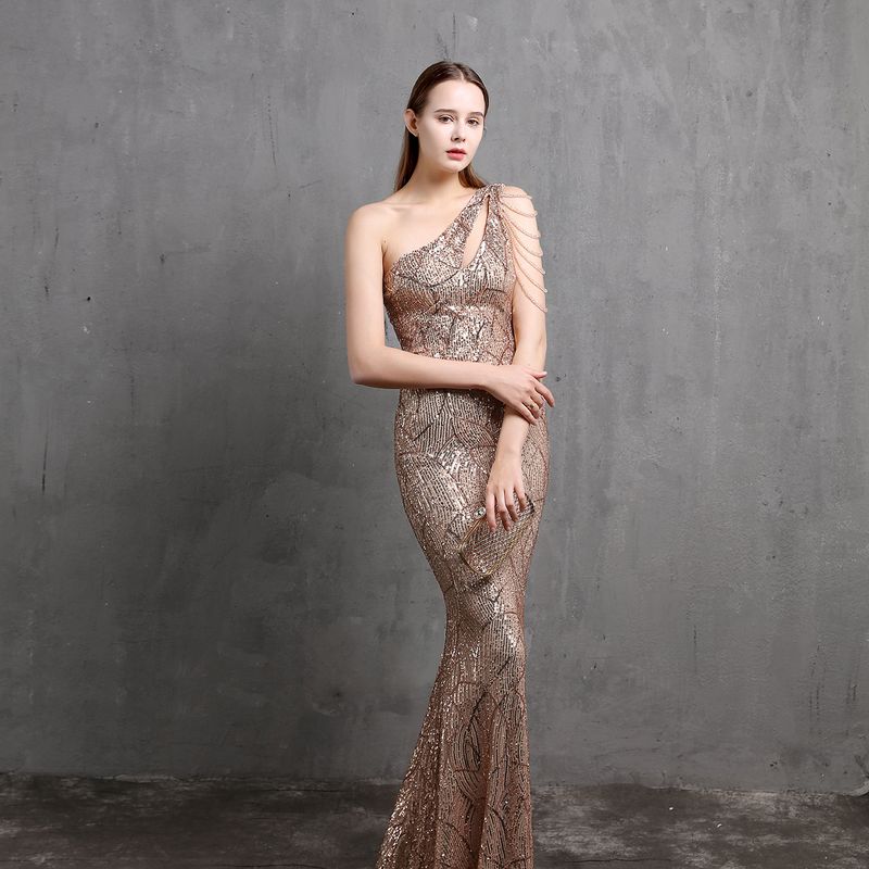Damen Kleidung Fee Fantasie Promi Party Party Abendkleid Sexy Langes Schlankes Toastkleid_voghion.com