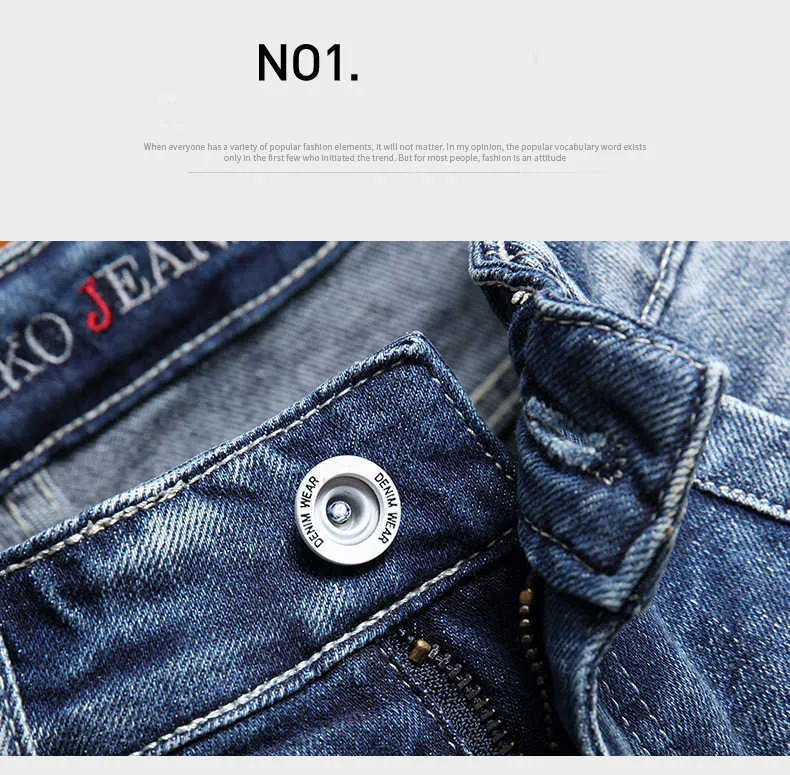 2022 Zomer Nieuwe Rechte Stretch Denim Shorts Voor Heren, Koreaanse Mode, Katoen, Streetwear, Slim-Fit Cropped Jeans, Met Panelen_voghion.com