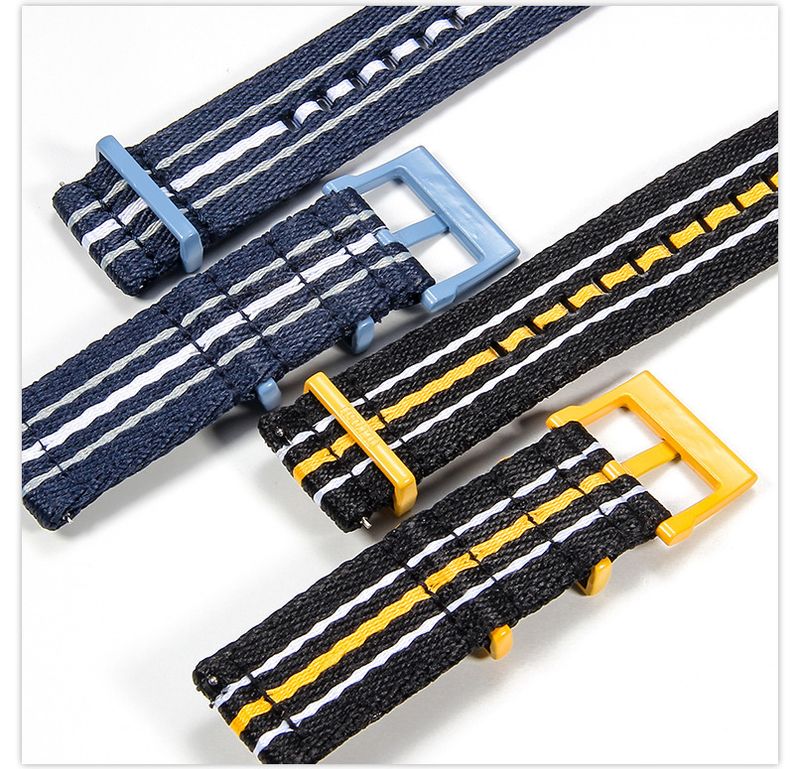 Two Section Nylon Strap Suitable For Watch Strap Co Branded Watch Strap Fifty Fathoms Five Oceans_voghion.com