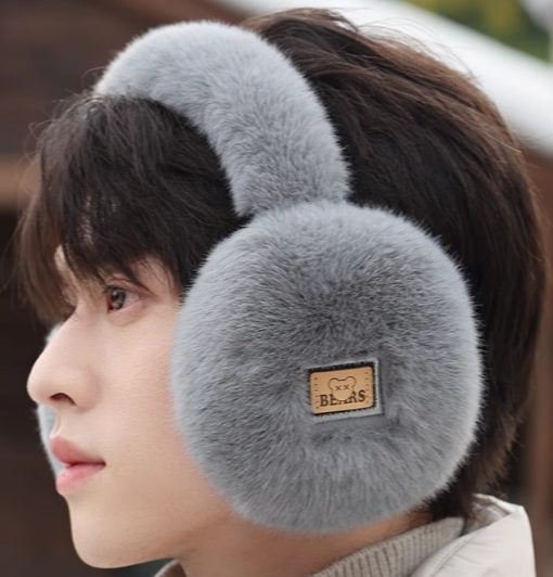 Paraorecchie in peluche Paraorecchie da uomo Paraorecchie antifreddo Paraorecchie invernali calde da uomo Paraorecchie calde Paraorecchie Borse auricolari Copriorecchie_voghion.com