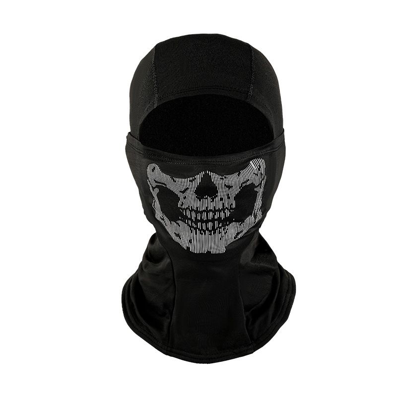 Halloween-Totenkopf-Kapuze, Winter-Reit-Kapuze, Fleece, kalt, winddicht, Gesichtsschutz, Skimaske_voghion.com