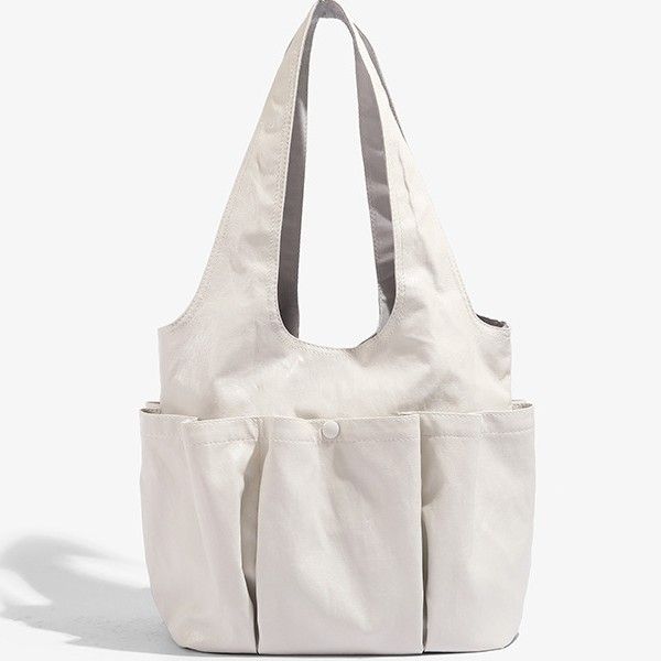 Koreanische Nischen-Schulter- und Unterarmtasche mit mehreren Taschen, große Kapazität, Pendler-Einkaufstasche, Handtasche für Damen_voghion.com