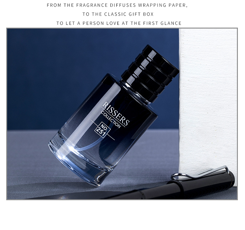 2024 Novo Perfume para Homens Selvagens Perfume RISSERS Marca 50ml Perfume Fragrância Persistente Perfume Quente Duradouro_voghion.com