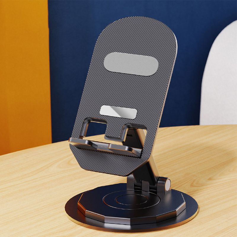 Handyhalter, faltbar, drehbar, stabil, rutschfest, mehrere Winkeleinstellungen, Ladeöffnung, zweiachsiger Telefonständer, kompakte Telefonhalterung_voghion.com
