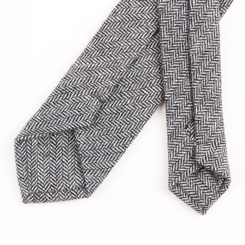 Men's Wool Tie Cross-Border In-Stock Supply One Piece Overseas Dropshipping Brand Authorization Provides Image Package_voghion.com