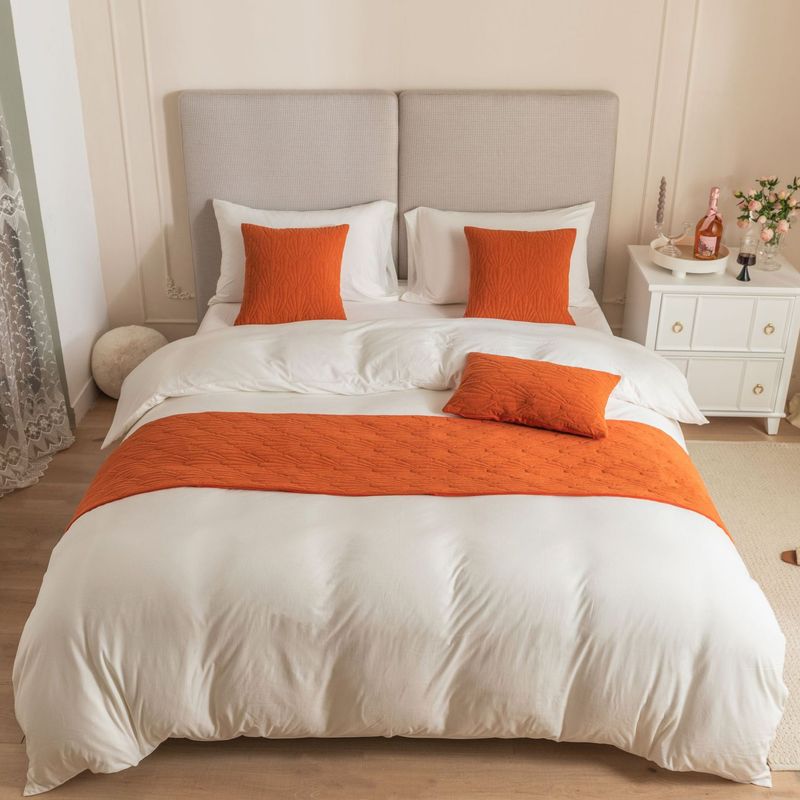 Nueva toalla de cama de terciopelo holandés con patrón de concha súper suave para hotel de alojamiento familiar_voghion.com