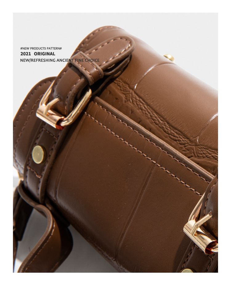 Tasche für Damen 2024 Sommer neues High-End-Einzelschulter-Diagonalkreuzdesign, Ledergürtelhandtasche, Kissentasche_voghion.com