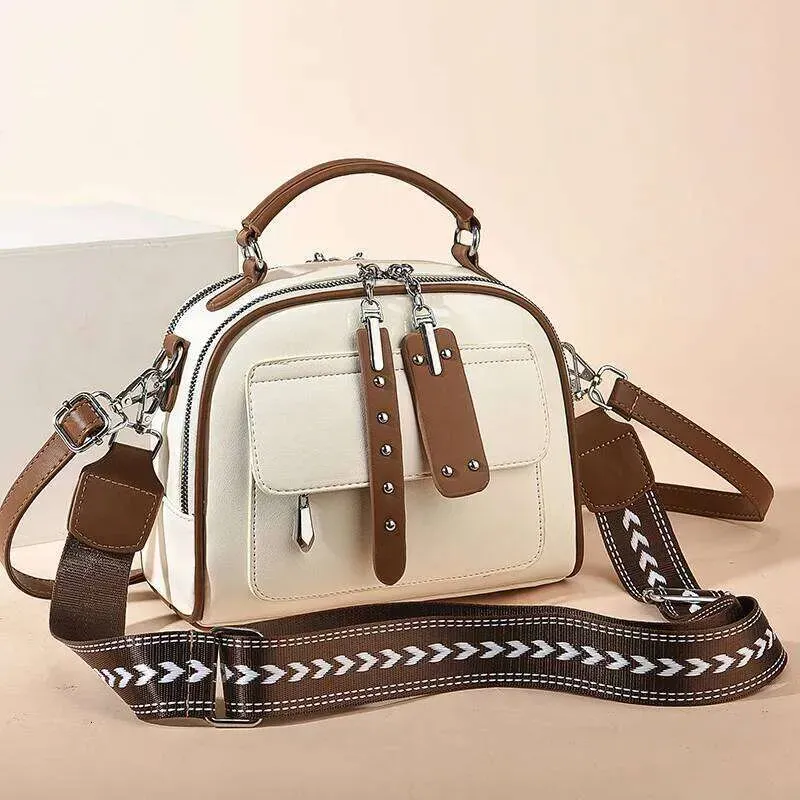 Bags New Brand For 2025 Designer Handbag Women Handbags Leather Printed Monogram Single Shoulder Straddle Bag_voghion.com