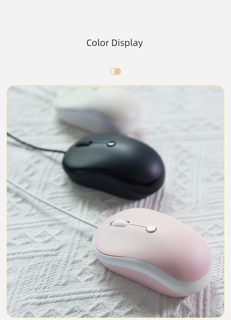 Mofii Ferris Hand Wired Mouse Wireless Low Decibel Game Lol Business Laptop Desktop Computer Office_voghion.com