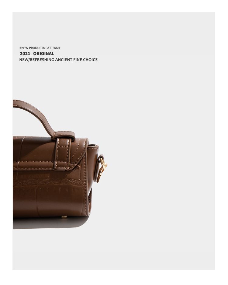 Tasche für Damen 2024 Sommer neues High-End-Einzelschulter-Diagonalkreuzdesign, Ledergürtelhandtasche, Kissentasche_voghion.com