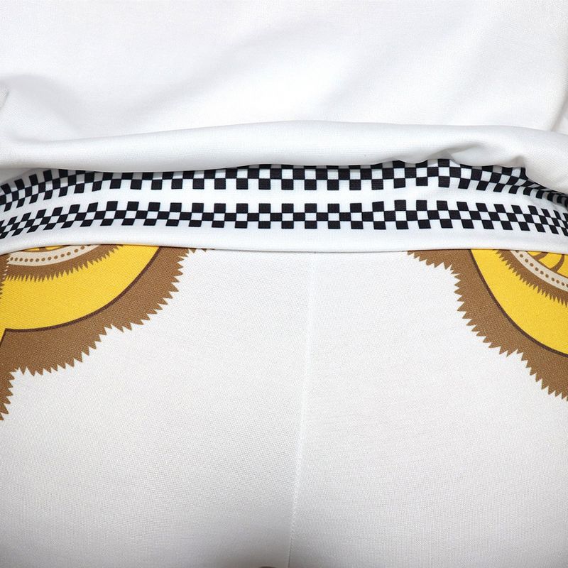 Women's suits, fashionable and casual, twisted Roman digital printing, _voghion.com