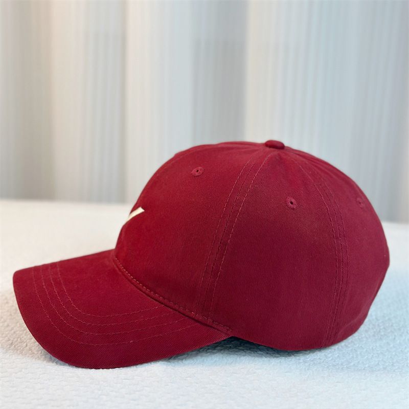 Korean casual embroidered slash baseball cap for women in spring, versatile and stylish, small duckbill cap, simple sun_voghion.com