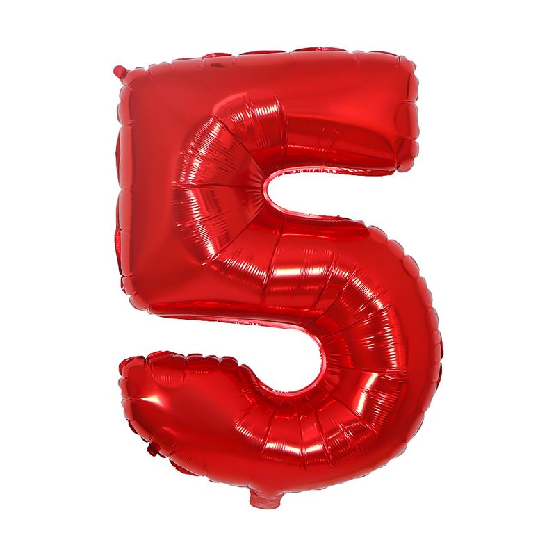 32" große riesige Folienballons mit Zahlen – Schwarz und Rot, hochwertiges Aluminiummaterial, perfekt für Geburtstagsfeiern und Eventdekorationen (0-9 komplettes Set erhältlich)_voghion.com