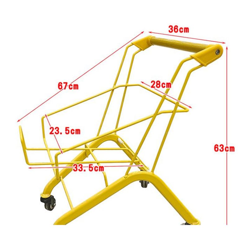 Snack Occupato Carrello della spesa a doppio strato Minimarket Supermercato Centro commerciale Bambini Hancart Yiming Stesso stile_voghion.com