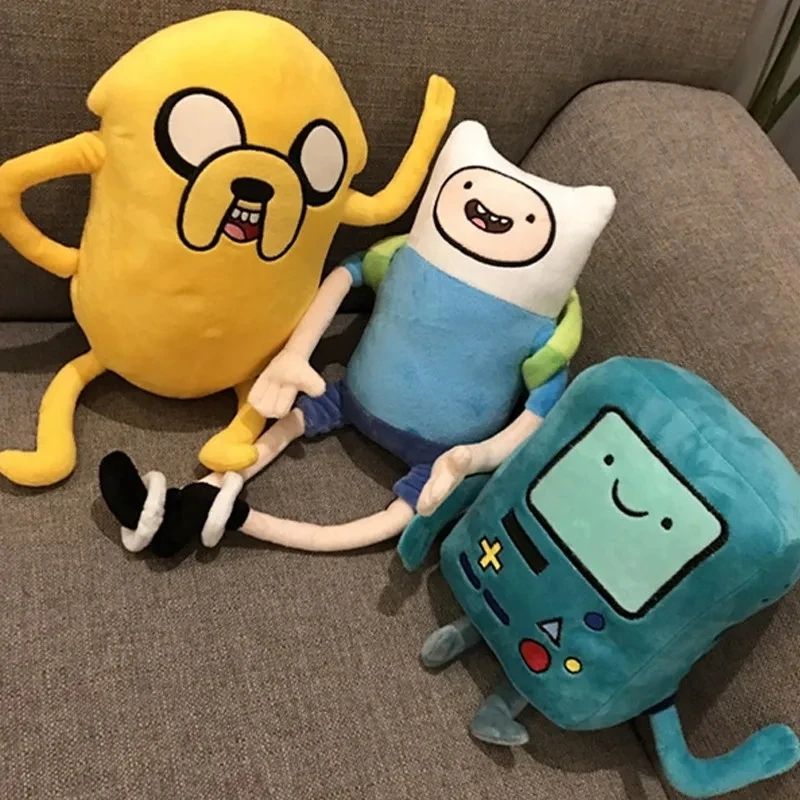 28–42 cm Piedzīvojumu laika plīša rotaļlietas Finn Jake pingvīnu lelles mīksti pildīti dzīvnieki bērniem dzimšanas dienas dāvanas ballīšu dekorēšanai_voghion.com