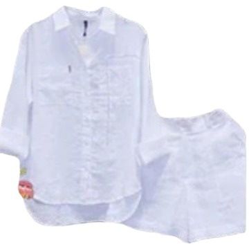 Audday Spring And Summer Plus Size Loose Elegant Casual Stylish Youthful Fashion Long Sleeve Solid Color Sports Suit_voghion.com