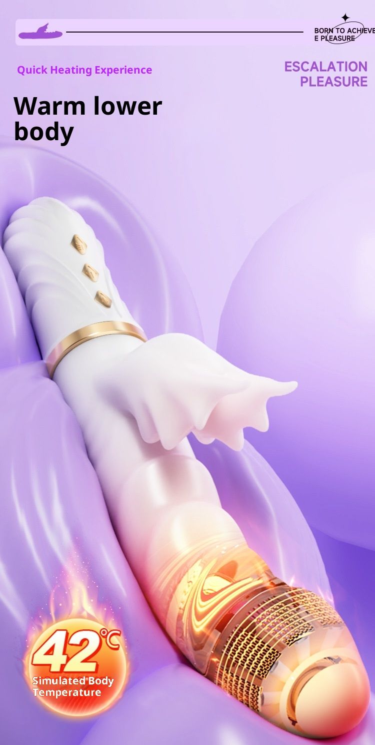 LuvBox Jiuai Weibliches Masturbationsspielzeug für Erwachsene Elektrische Kanone Starke Vibration Einführungsmassage AV-Stick-Vibrator_voghion.com