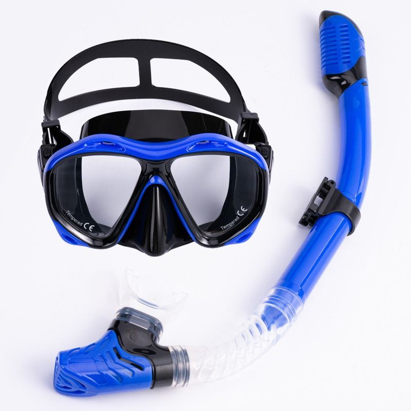 Diving equipment Snorkeling mask Sampo underwater breathing apparatus Swimming glasses snorkeling myopia mask_voghion.com