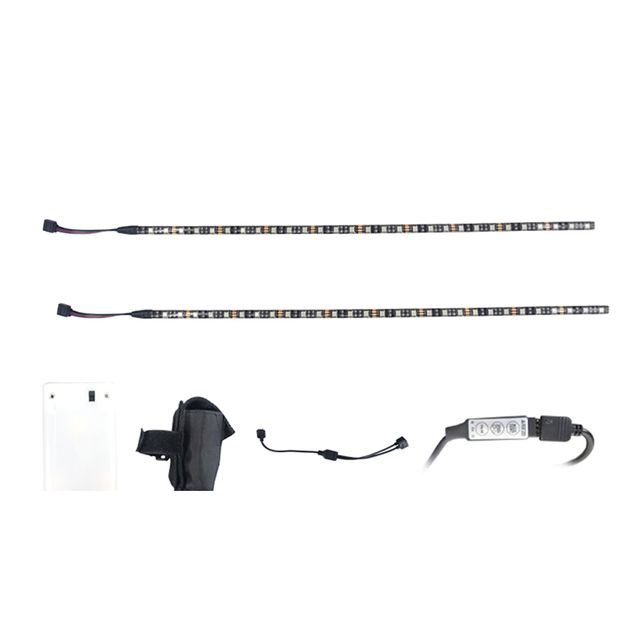 Linterna de tira LED impermeable para patinete eléctrico Xiaomi M365, luz nocturna para chasis_voghion.com