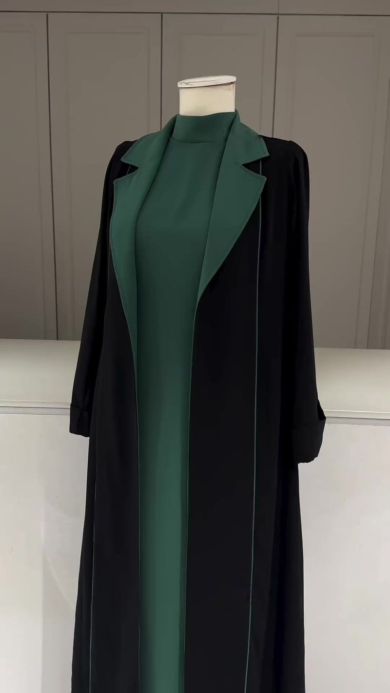 Cappotto lungo cardigan di lusso per donna – Elegante vestaglia aperta sul davanti con stile versatile (S-XXXL, 6 colori)_voghion.com