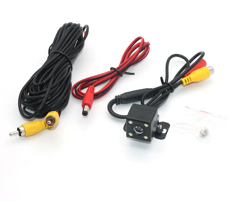 auto HD atpakaļskata kamera atpakaļgaitas attēla nakts redzamības ūdensizturīgs LED gaismas auto kamera_voghion.com