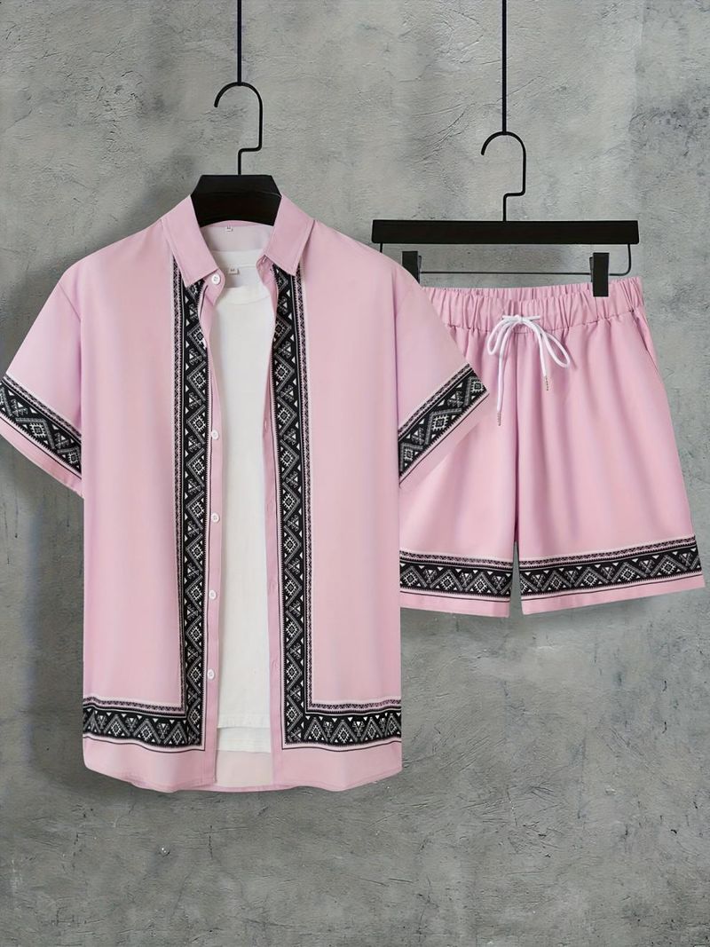 Vêtements pour hommes, chemise pour hommes, costume, code, impression numérique 3D, costume deux pièces pour hommes, vêtements 2 pièces décontractés_voghion.com