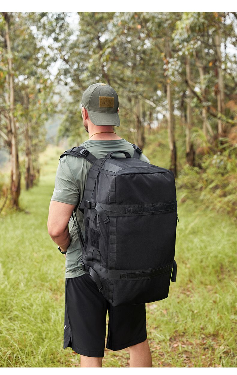 Huasheng Extra Large Capacity Hiking Camping Sling 106L Outdoor Handheld And Backpack Military Enthusiast Tactical_voghion.com