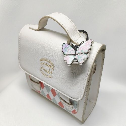 Glittering Butterfly Bag Hook - Stylish & Decorative Alloy Bag Accessory With Multiple Color Options Hook Bag Hook Bag Hardware Crafts_voghion.com
