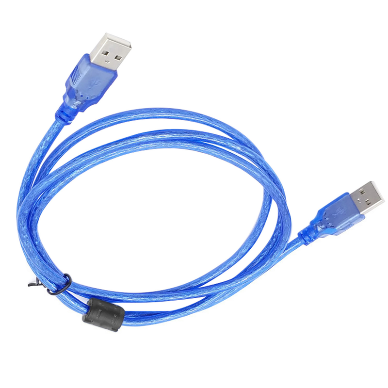 Câble double tête haute vitesse 150/300 cm USB2.0 vers mâle rallonge de données pour ordinateur_voghion.com