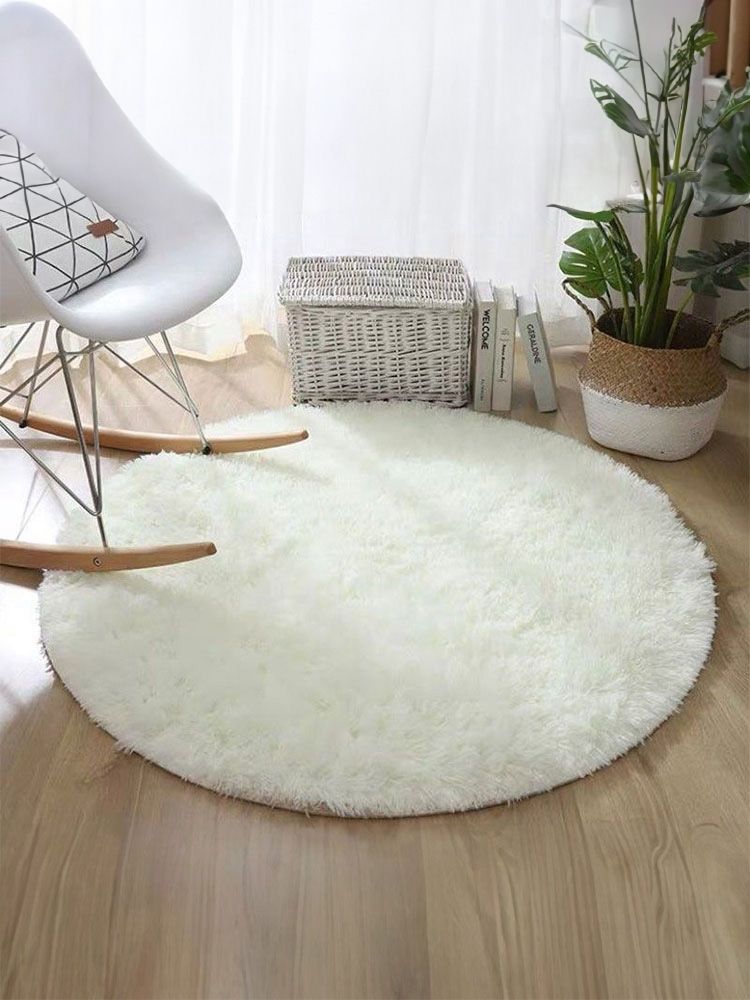 Tappeto Camera da letto Comodino Tappeto Soggiorno Divano Computer Trucco Poltrona Tappetino Foto Coperta Rotonda Peluche_voghion.com