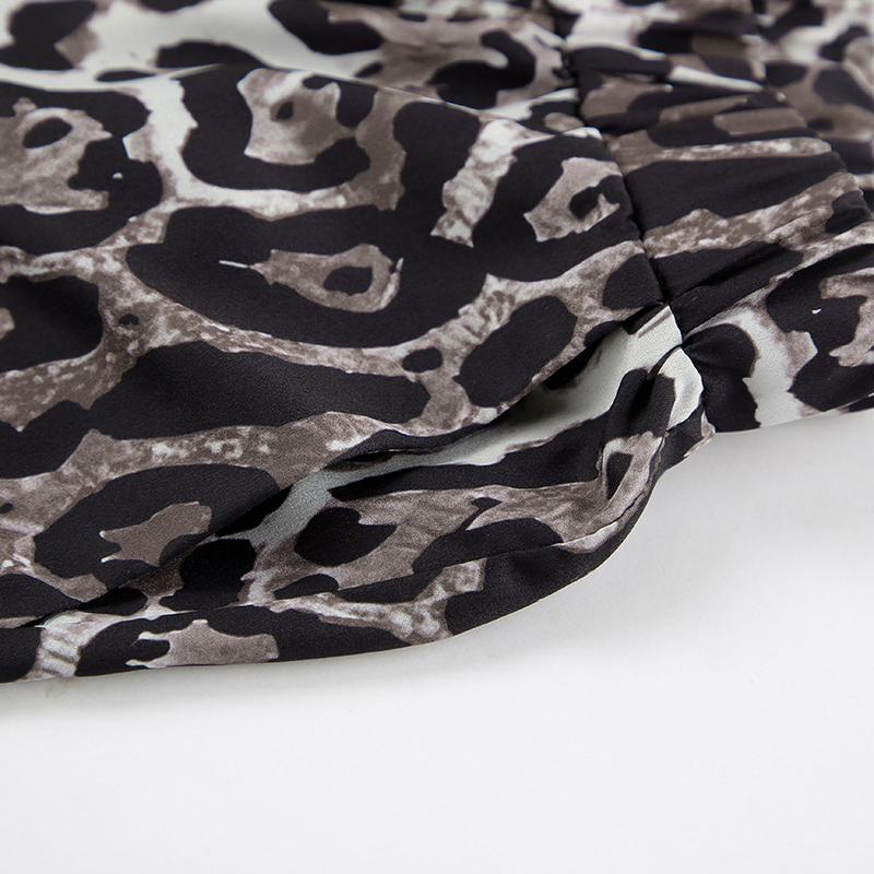 Damenhose mit weitem Bein und Leopardenmuster, lässige Hose, neues elastisches Band, locker._voghion.com