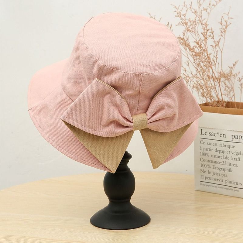Hot Sale Unisex Bucket Hats New 10 Colors Cotton Fabric Women Summer Sunbonnet Cap Outdoor Fisherman Hat_voghion.com