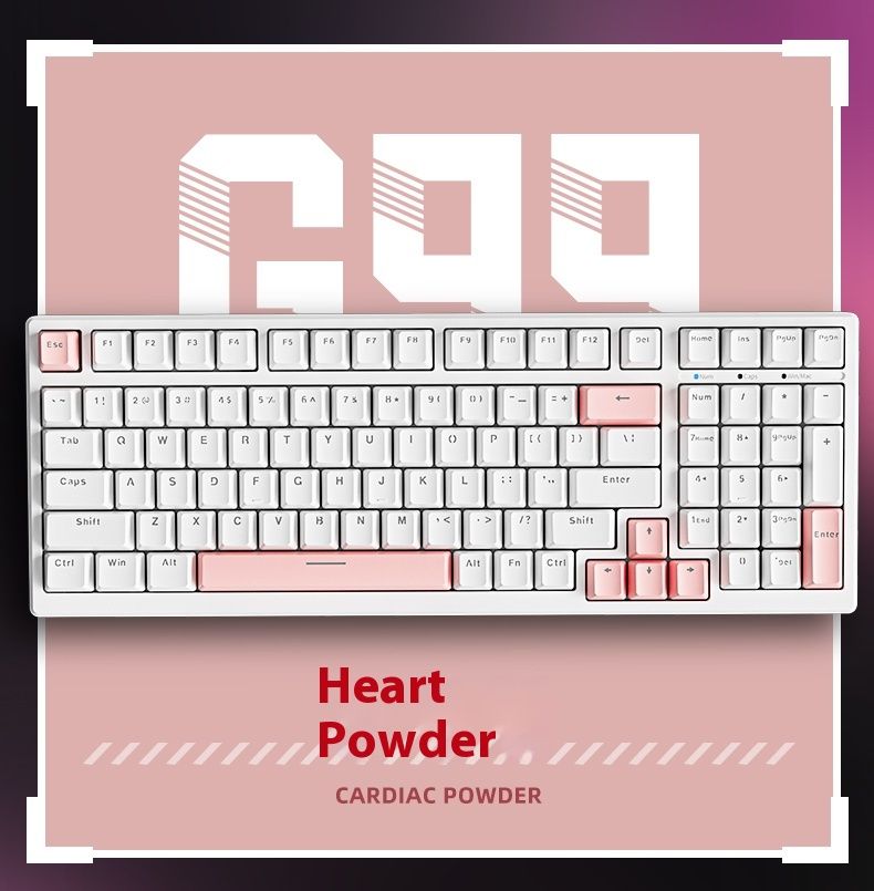 Göz kamaştırıcı G99 üçüncü deneme sınavı kablosuz Bluetooth mavi kırmızı eksen ofis E-spor oyunu masaüstü dizüstü bilgisayar mekanik_voghion.com