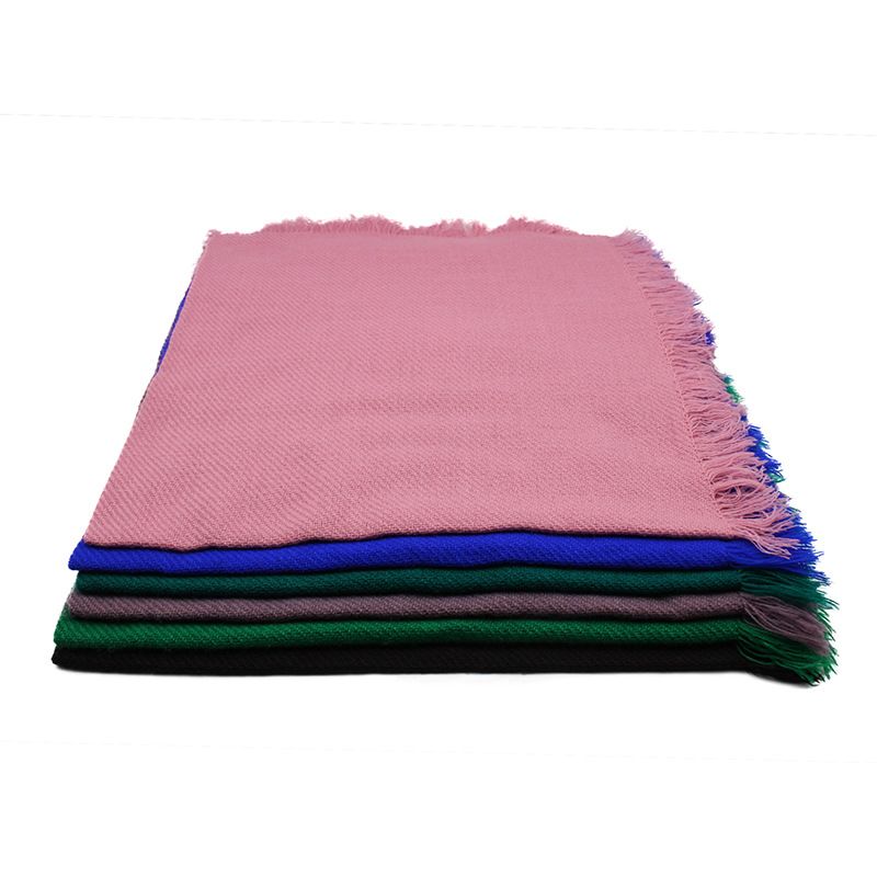 Ouderen Hoofddoek Herfst Winter Gebreid Middelbare Leeftijd Vrouwen Effen Kleur Vierkant Landelijk Oud-Modieus Warme Oma Sjaal_voghion.com