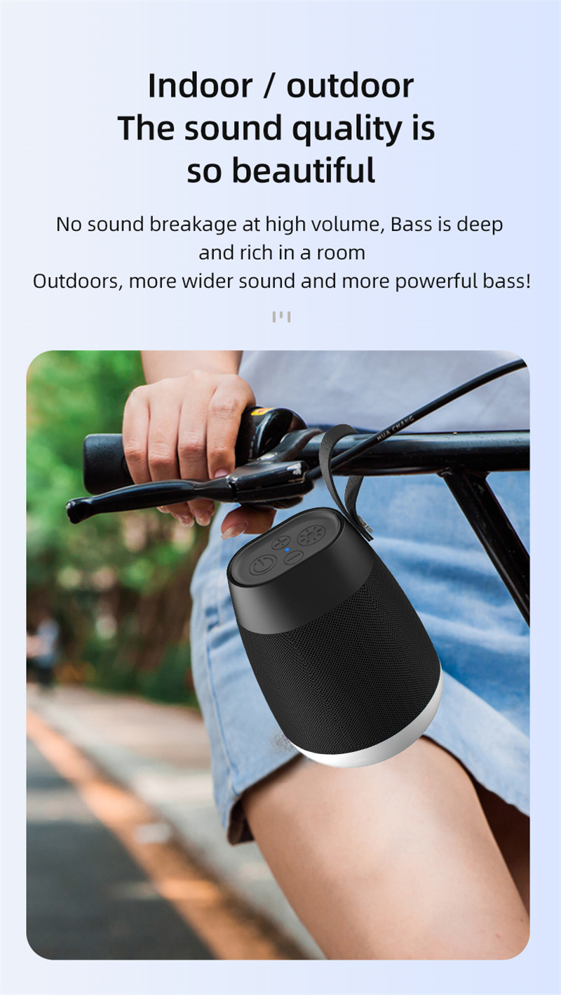 Wireless New EBS Bluetooth Speaker Night Light Supports TF Card Playing TWS Multiple Series Stereo Eff_voghion.com